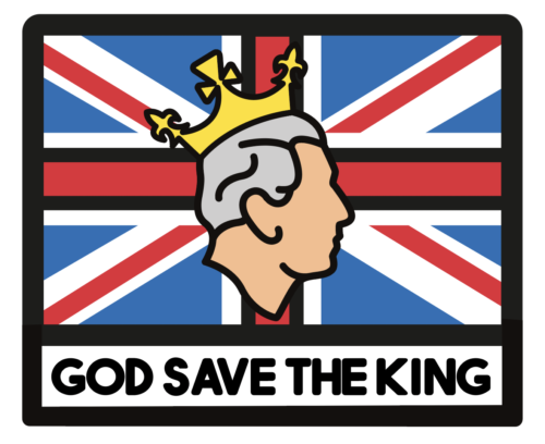 MAGNET PVC KING FLAG