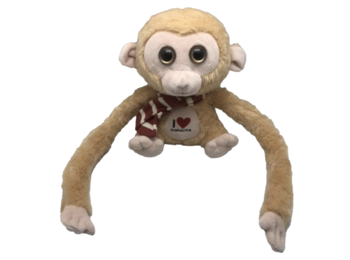 PLUSH TOYS MONKEY BIG YELLOW