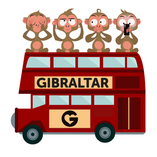 MAGNET RESIN BUS MONKEYS