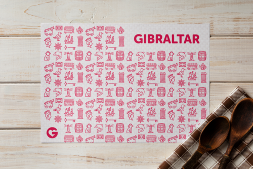 TABLE MAT ICON GIBRALTAR