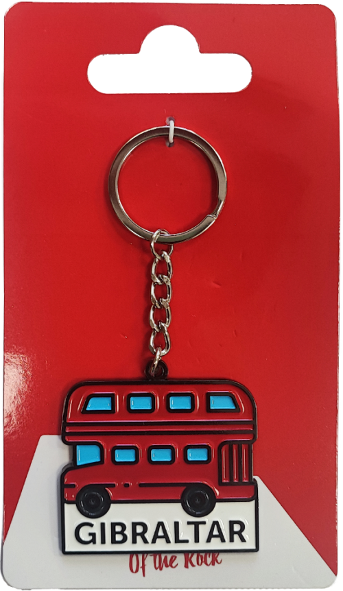 METAL KEYCHAIN BUS