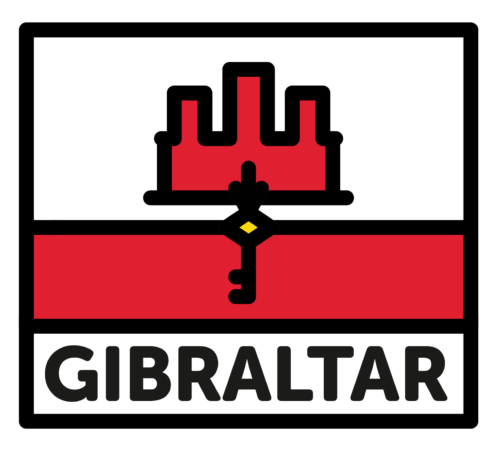 MAGNET METAL GIB FLAG