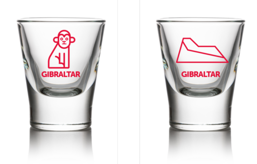 SHOT GLASS PACK MONKEY - ROCK PACK 2