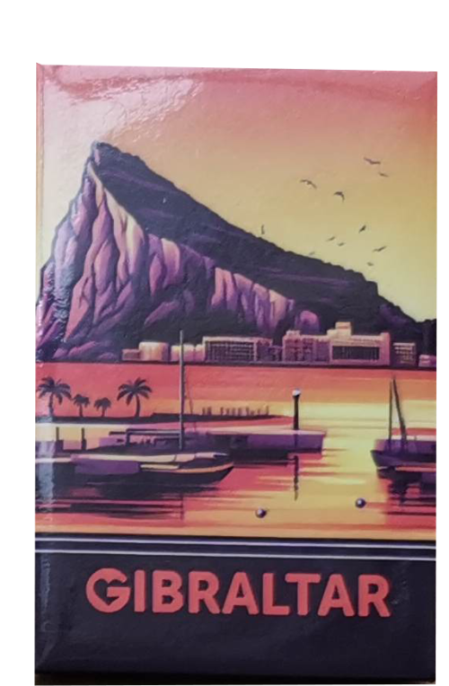 MAGNET TINPLATE SUNSET