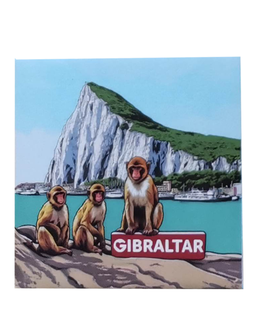 MAGNET TINPLATE 3 MONKEYS