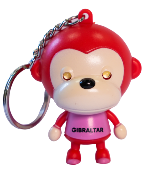 KEYCHAIN MONKEY LIGHT SOUND
